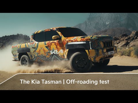 The Kia Tasman | Off-roading test