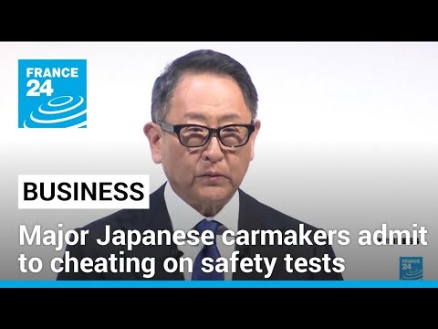 Major Japanese carmakers admit to cheating on certification tests • FRANCE 24 English