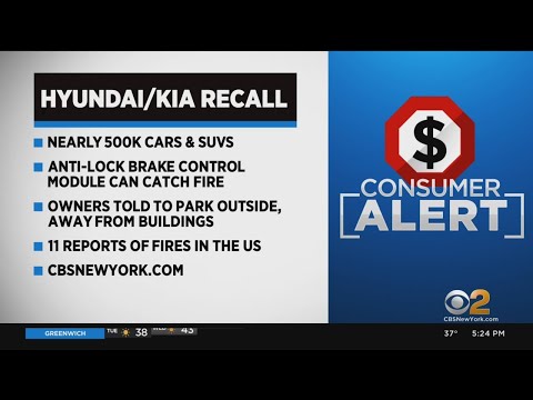 Thousands Of Hyundai, Kia Cars, SUVs At Risk Of Fire