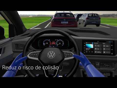 Volkswagen Taos 2022: frenado autónomo de emergencia delantero