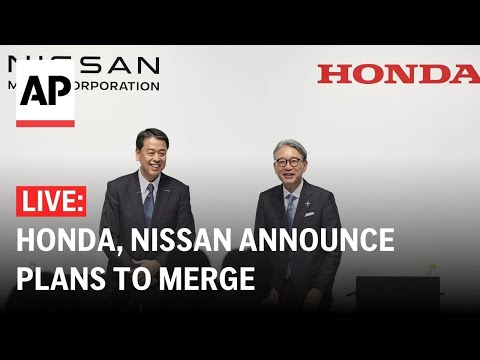 LIVE: Japan’s Honda and Nissan announce plans to merge, forming world’s 3rd largest automaker