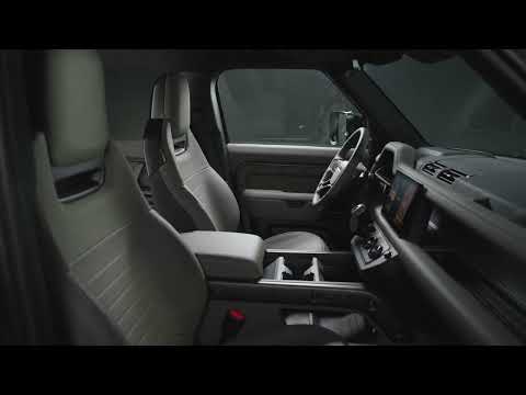 El interior del nuevo Land Rover Defender Octa