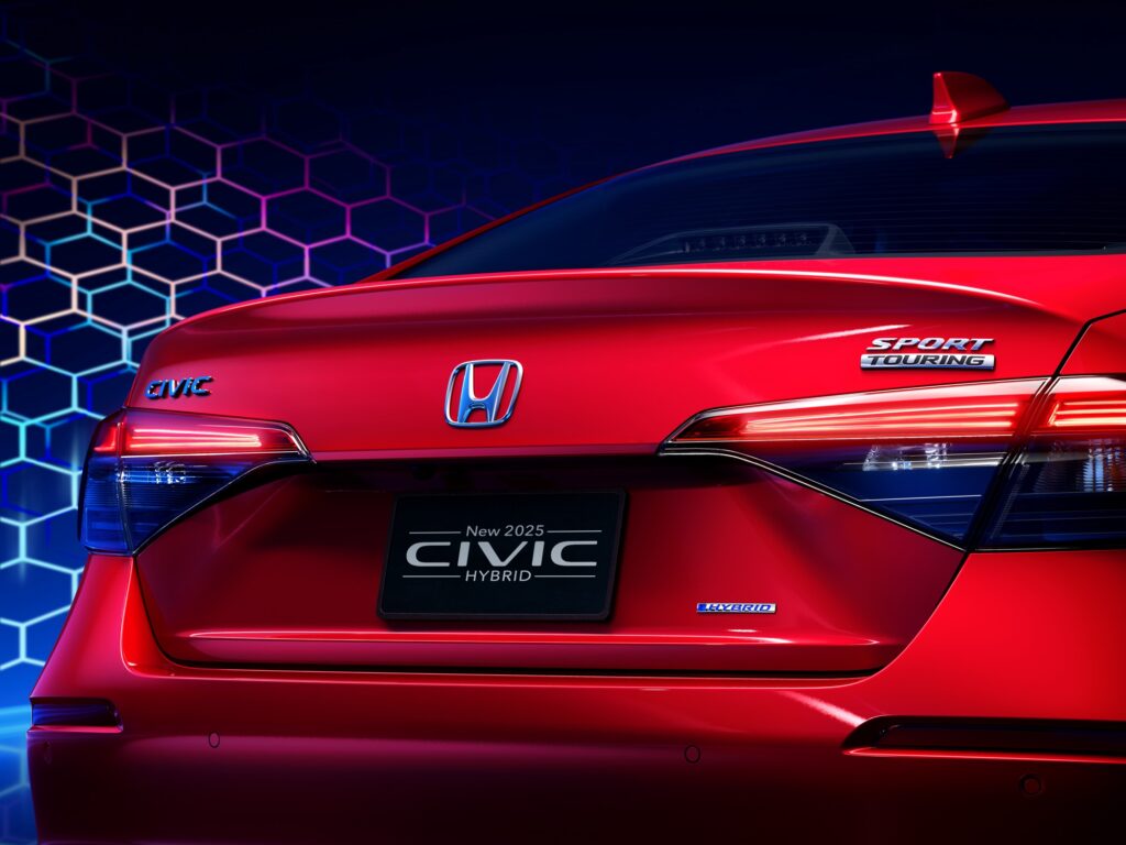 Honda Civic 2025 en Estados Unidos Las primeras imágenes del facelift