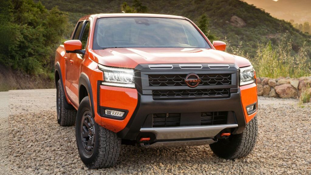 El facelift del Nissan Frontier: Exterior