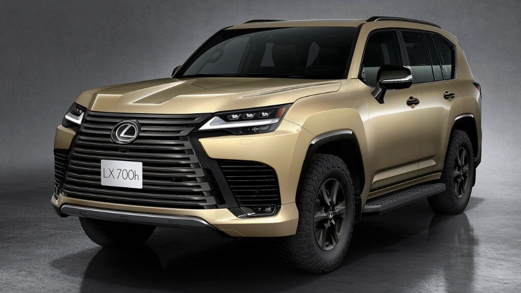 El nuevo Lexus LX 700h Overtrail: Exterior