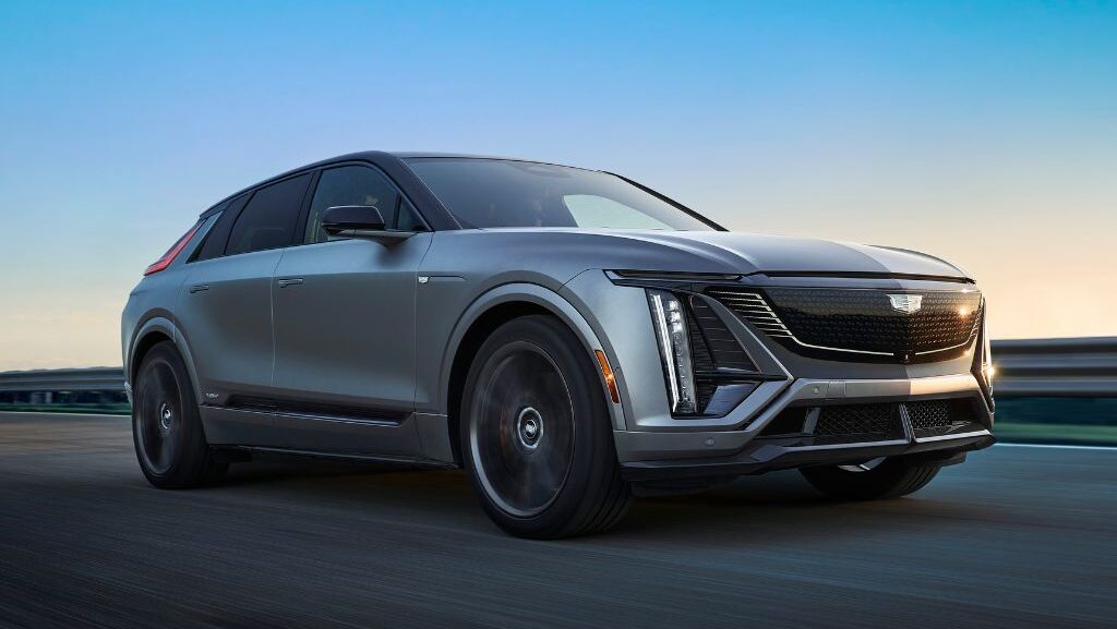 El nuevo Cadillac Lyriq V: Exterior