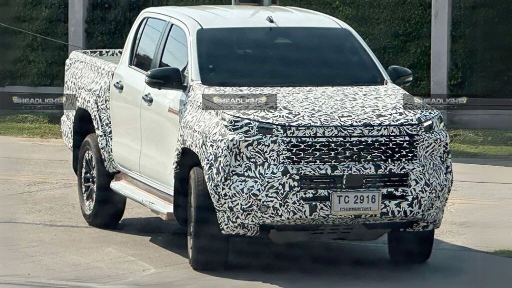 Toyota Hilux con camuflaje: Exterior